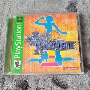 Sony PlayStation Dance Dance Revolution Konamix - Orange and Blue